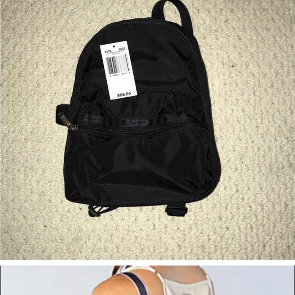 Lesportsac Bags Lesportsac Basic Black Mini Backpack Poshmark